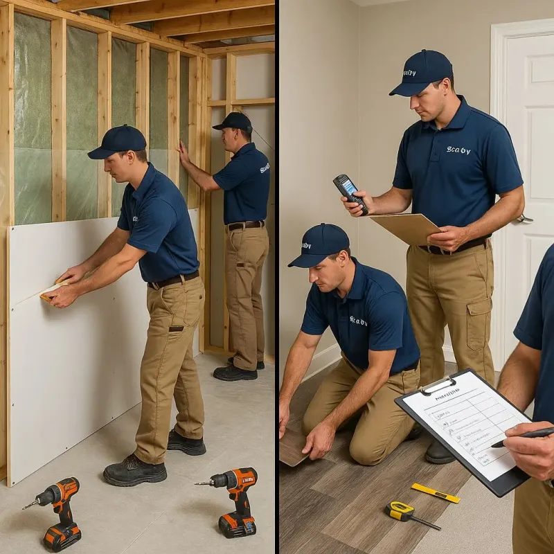 Repairs and Reconstruction process in Social Circle, GA